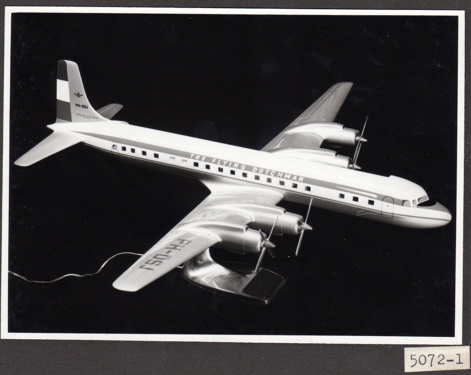 KLM DC-7C starboard side